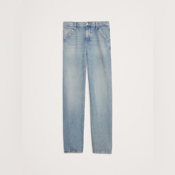 NWT! BANANA REPUBLIC MID-RISE SLOUCHY-STRAIGHT JEAN - Size 28 - Picture 4 of 4